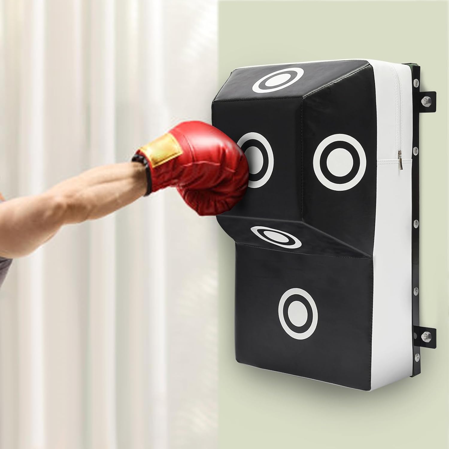 Wall Mount Uppercut Boxing MMA Training Punching Target, Heavy Bag, Hanging Punching Bag for Adults, Boxing Training Wall Target 15.75 * 11.81 * 27.56inch