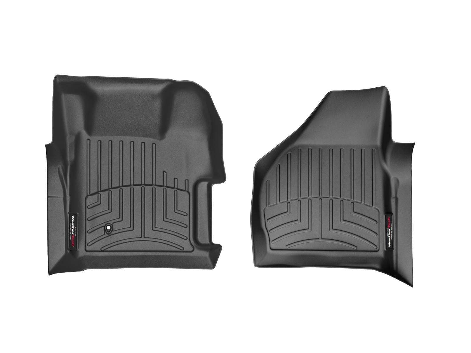 - WeatherTech Custom Fit FloorLiners for Ford Super Duty, Super Duty, Super Duty - 1st Row (441261), Black