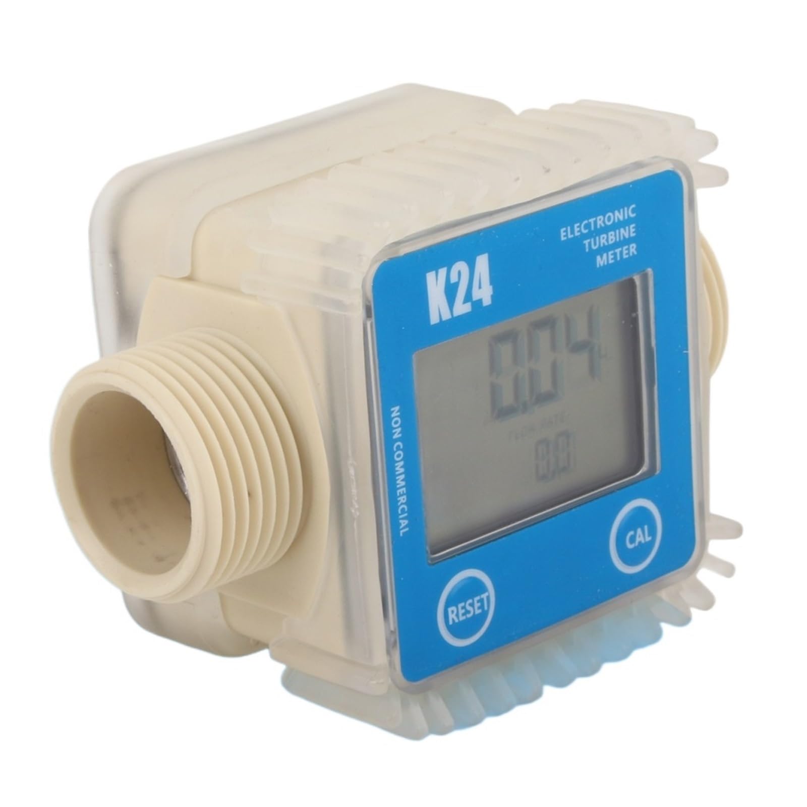 Pressímetro, presión digital Medidor de flujo Digital K24 LCD for gasolina, aceite combustible, agua, queroseno