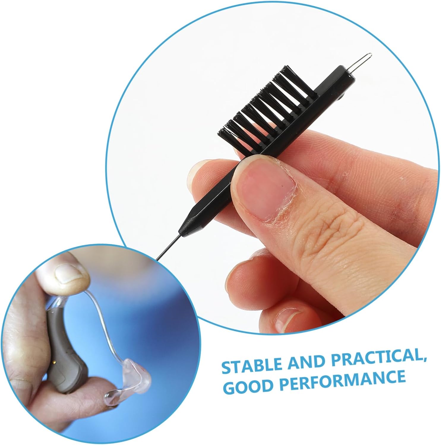 1Set Cleaning Kit Set with Brush Wax and Screwdriver for Earwax Removal Portable and Durable Cleaning Supplies for