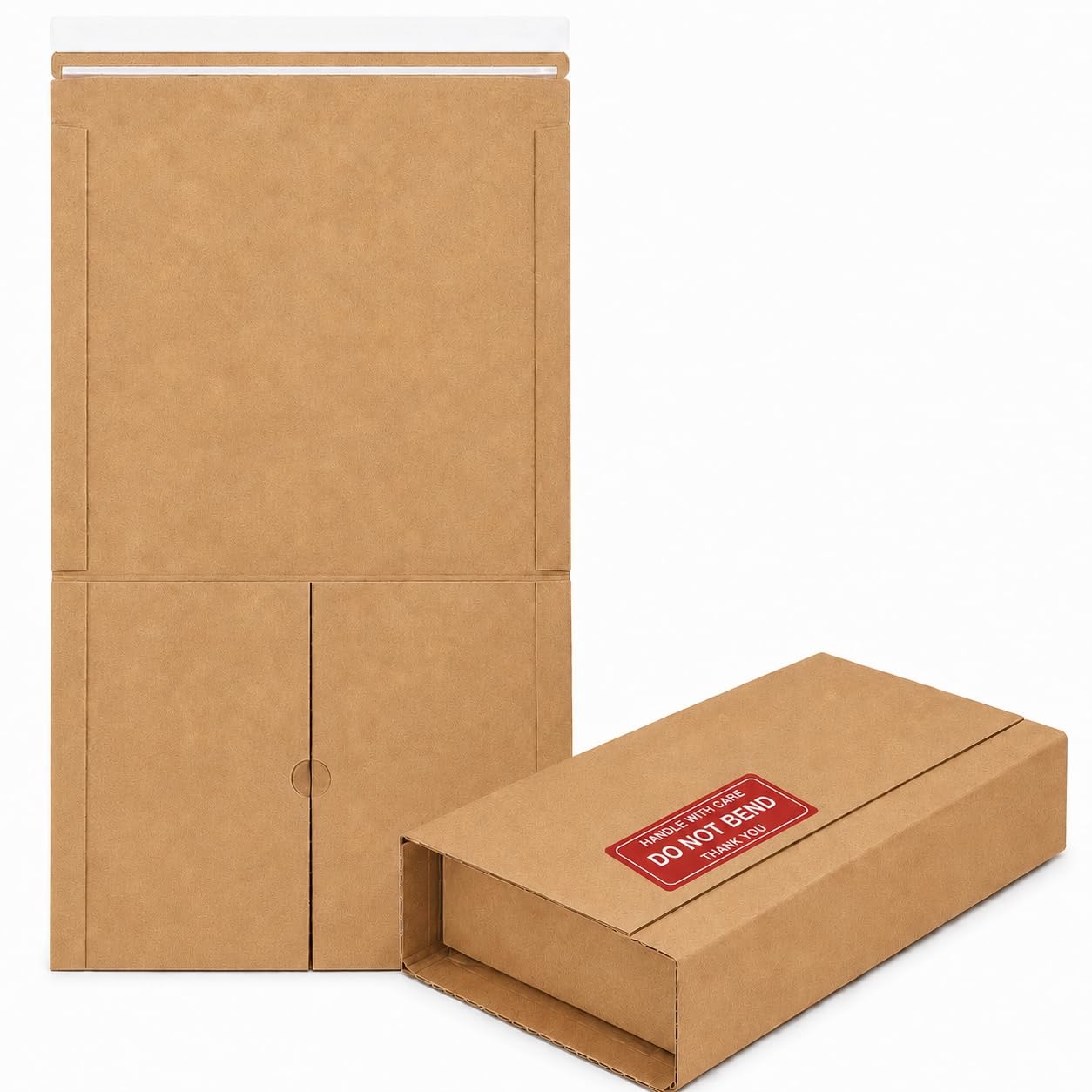 C1 Size Book Postal Wraps for A5-Size Books, 217x155x(0-60) mm, STRBOXONG Recyclable Cardboard Mailers, Peel & Seal Postal Boxes for Posting Books, Catalogues and DVDs (Pack of 20)