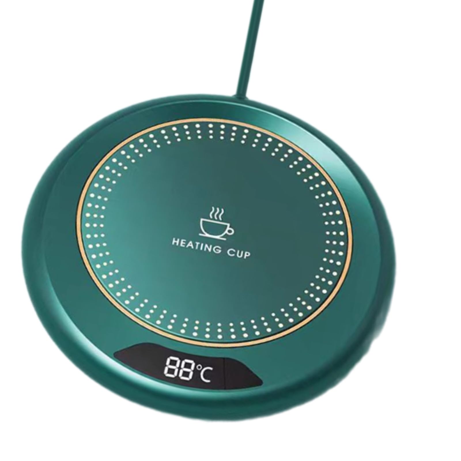 Mekalero Heating Coasters Cups Mats USB Powered Temperature Control Coasters 3 Speed Heating Cup Pads for Cup Heated