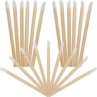 LIFKOME 100Pcs Wooden Lip Applicators Lip Glo...