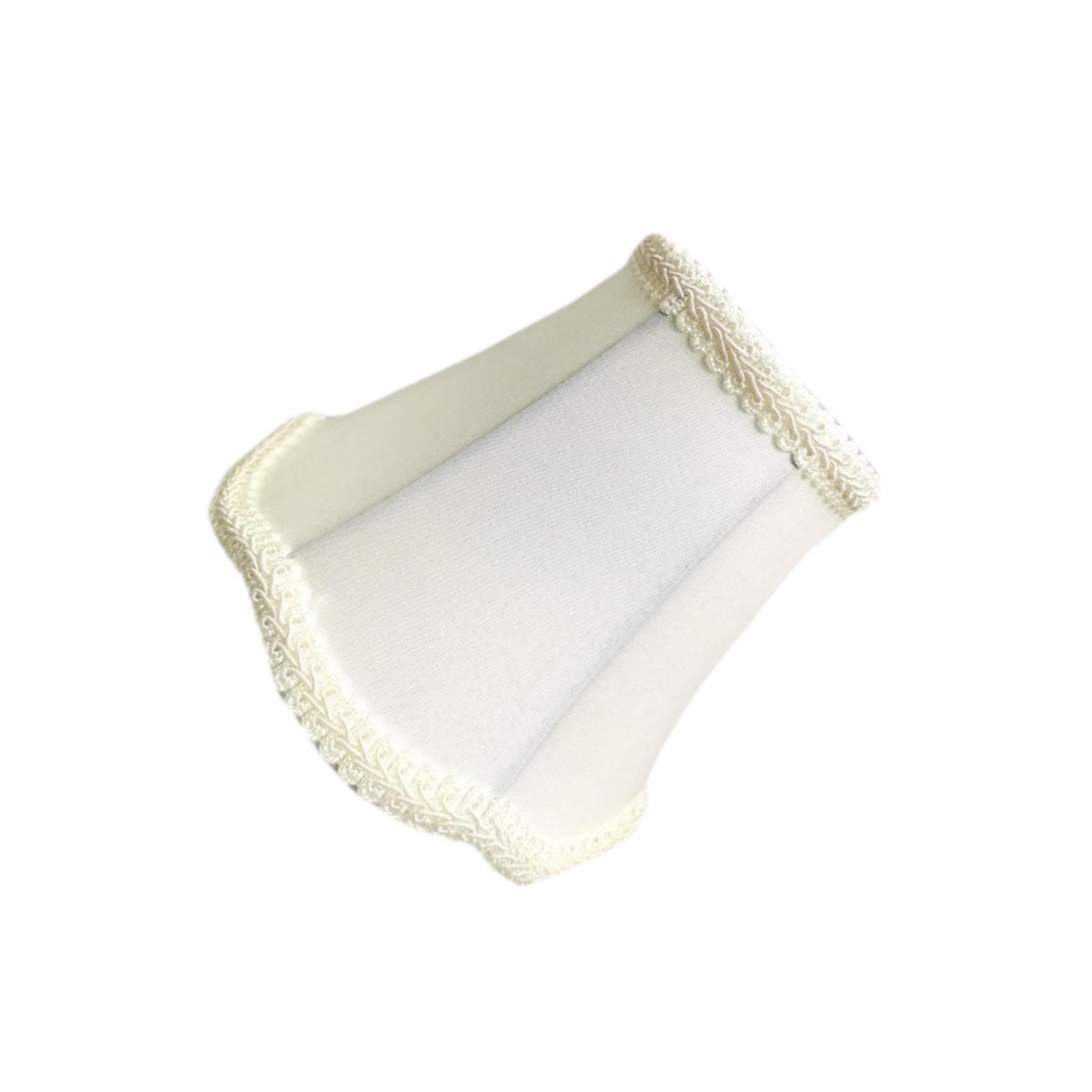 Mophrati White Sophisticated Replacement Lantern Light Shade Crafted With Eye In Mind Offering Bright Yet Comfortable Illumination Lamp Shade Ceiling Light Fixture, 13X12x8cm