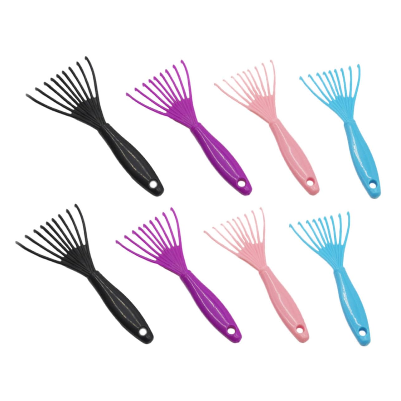 SOESFOUFU Detangler Brush Comb Cleaner Tool Set Scalp Build up Remover Hair Remover Random Color