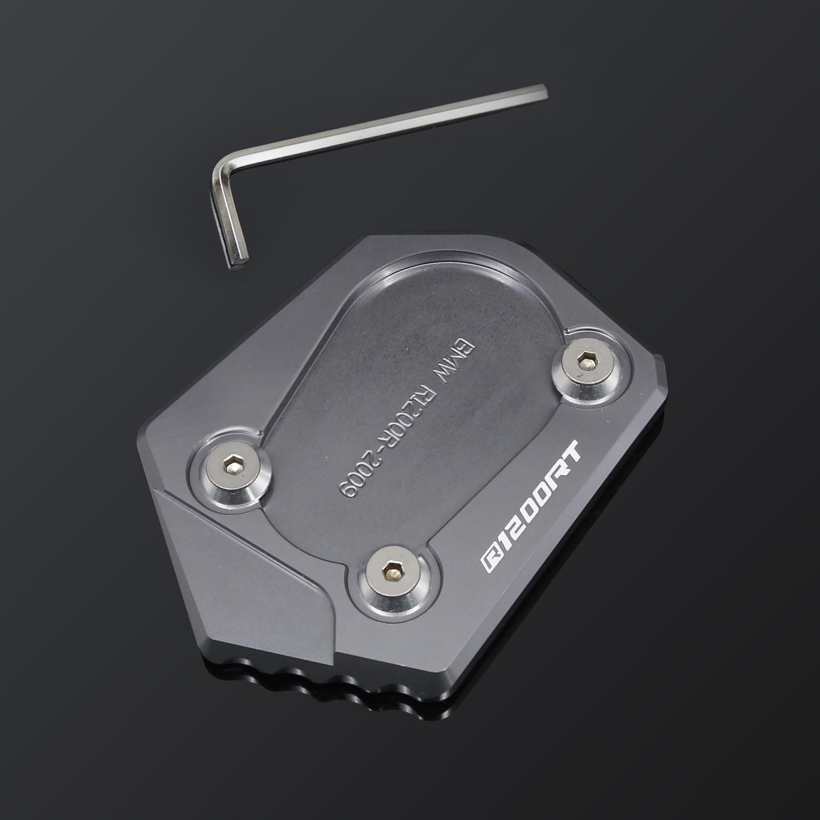 Motorrad Seitenständer Unterlage Für BMW R1200RT 2004-2013 | CNC Aluminium