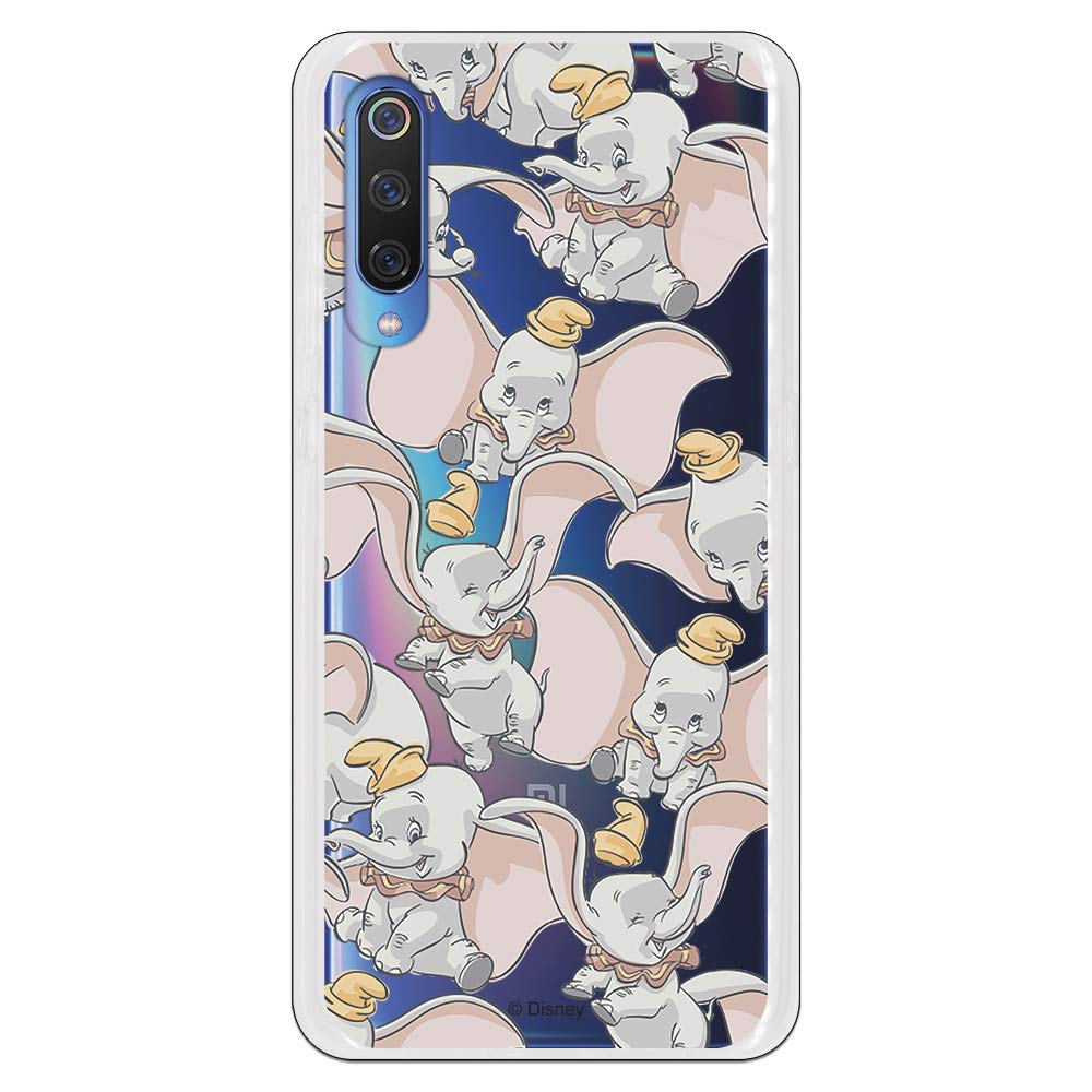 Custodia ufficiale Disney Dumbo Silhouette Trasparente per Xiaomi Redmi 5 Plus Licenza Ufficiale Disney