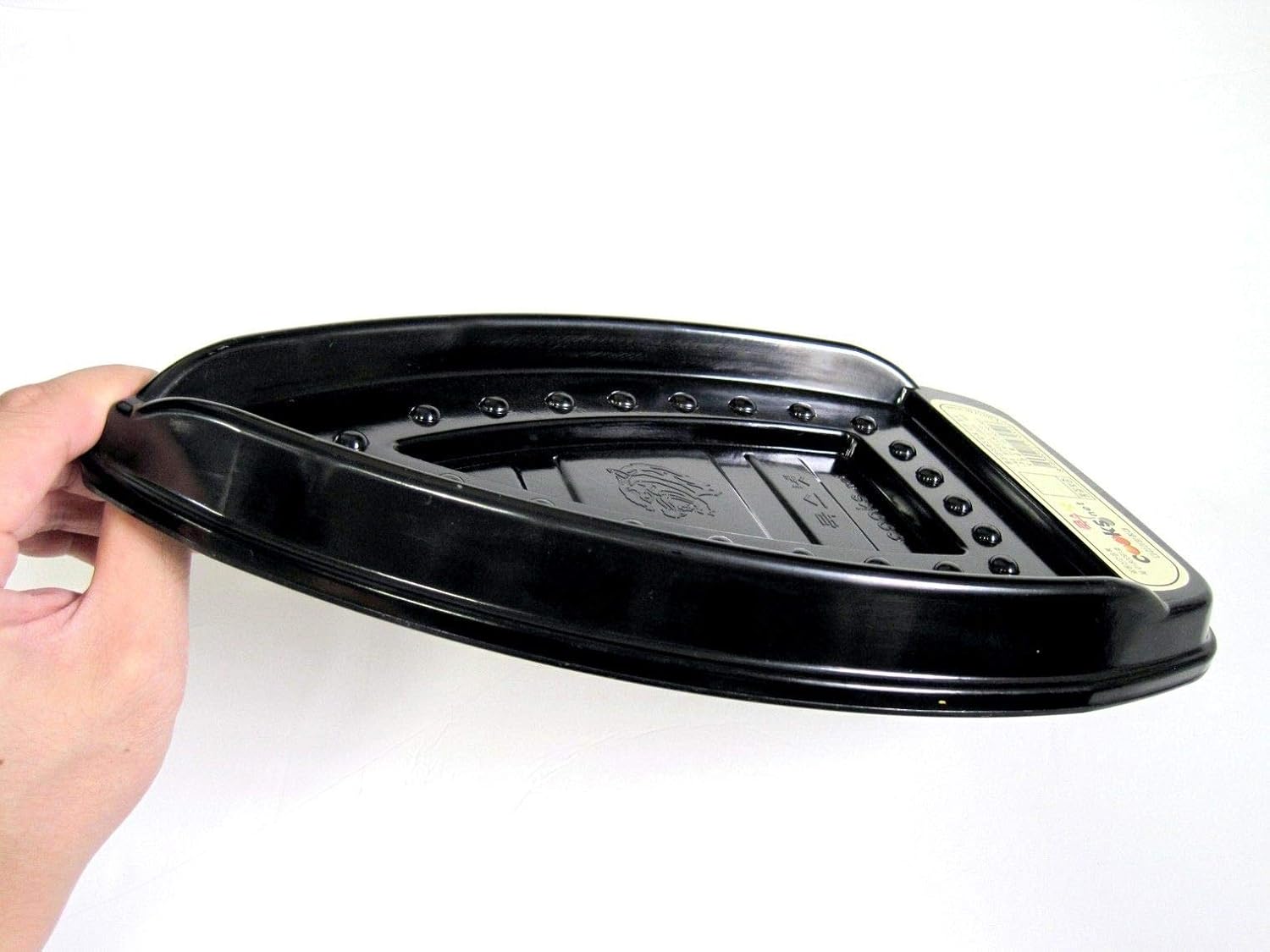 New Iron Heat Resistance Plastic Holder Stand Tray Ironing Dock Black Laundry : Home & Kitchen