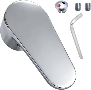 Single Shower Handle Replacement,Shower Handle,Compatible with 40mm Faucet Cartridge(Cartridge Stem 10 * 10mm),for Single Handle Bathroom and Kitchen Faucet,Shower Valve