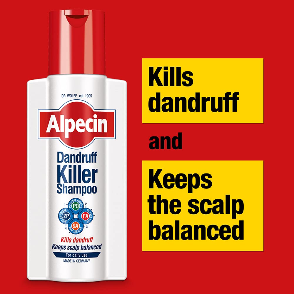 ALPECIN DANDRUFF KILLER SHAMPOO 250ML. [4]