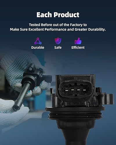 Vista 497 de ECCPP Bobinas de encendido portátiles de repuesto para automóvil compatibles con Infiniti I30/para Nissan Maxima 3.0L V6 2000-2001 Reemplazo