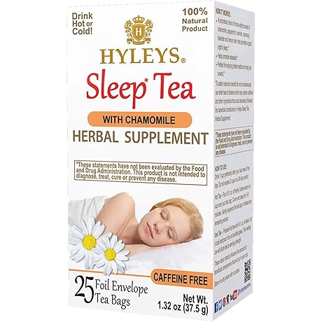 Hyleys Chamomile Tea: Tranquil Nights, Restful Mornings