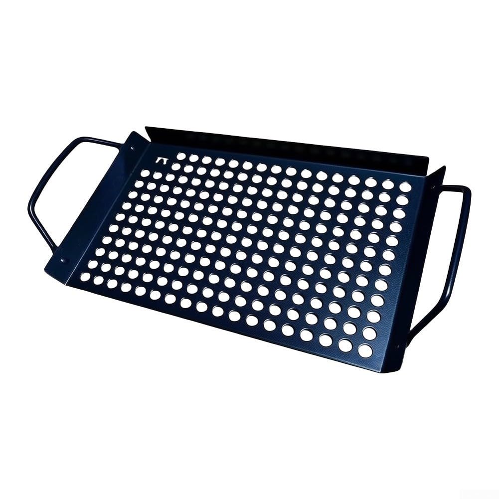 Cesta Asar Pescado Rejilla Rectangular 35x18cm(black)