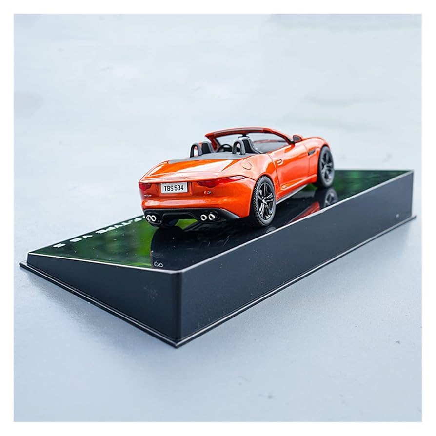 ⭐︎Hard Relic Jaguar Replica Model ⭐︎ Scale Finished Model Car 1/43 for Jaguar F-Type V8 Alloy