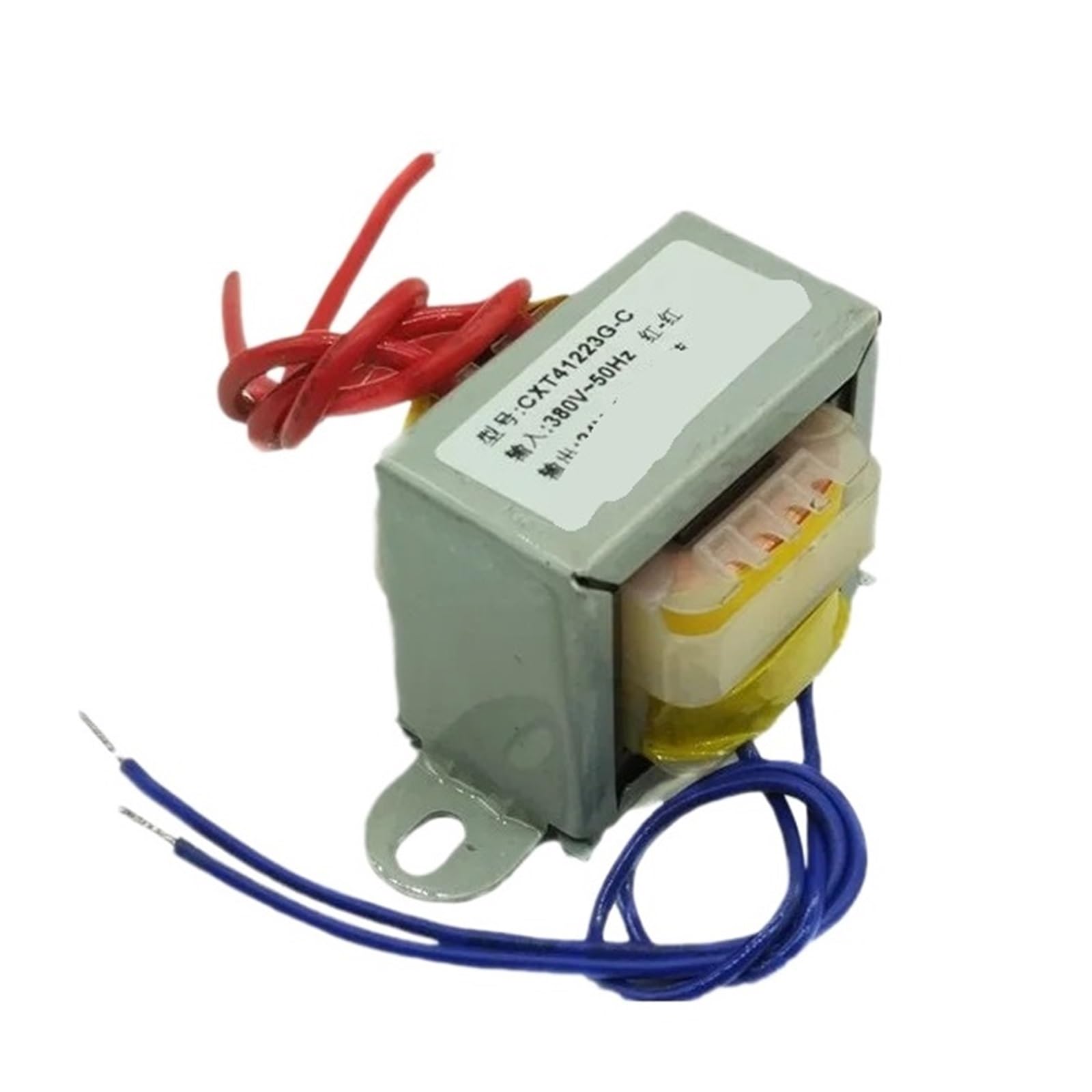 1 x transformator mocy EI41-5W DB-5VA 380V do 9V/12V/15V/18V/24V/220V AC (pojedynczy obrót 18 V)