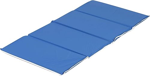 Miniatura 1 de Children's Factory - CF400-052 Tapete de descanso plegable de 1 pulgada para niños pequeños y niños, tapete de descanso plegable de 4 pliegues,