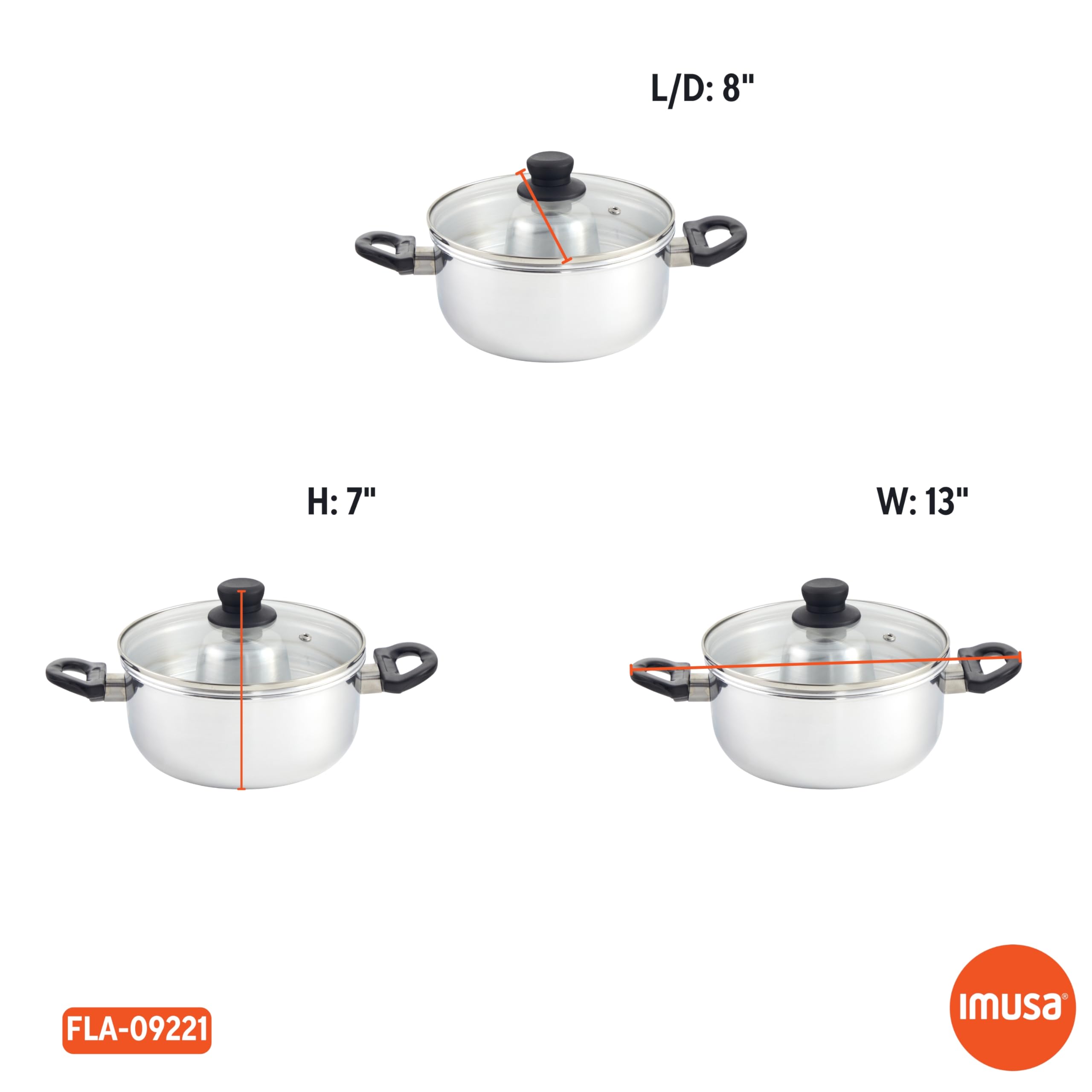 Imusa Flan Double Boiler - Perfect Custards! -2
