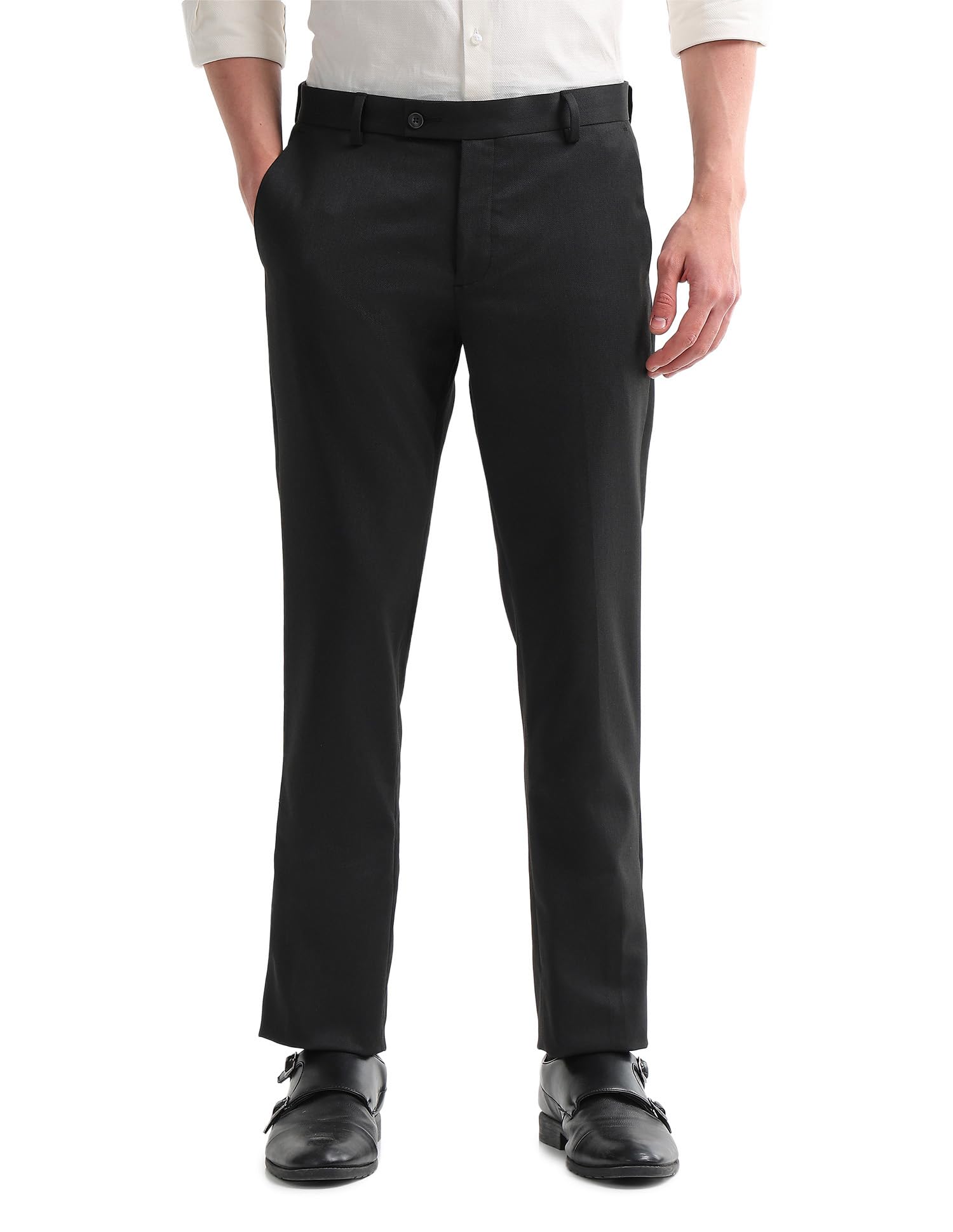arrow Mens Black Pants-picture-14