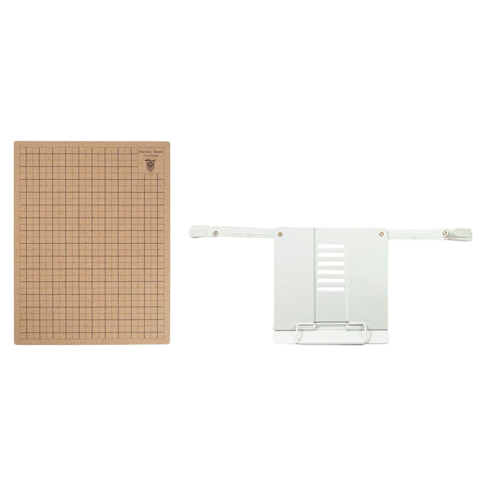 THE STYLE SUTRA® Macrame Board Holder Wooden Macrame Board for Dyi Projects Bracelets Weaving-image-23