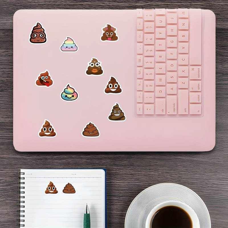 Rollo Pegatinas Emojis Cacas para niños, emoji stickers, 1 Unidad - imagen 5