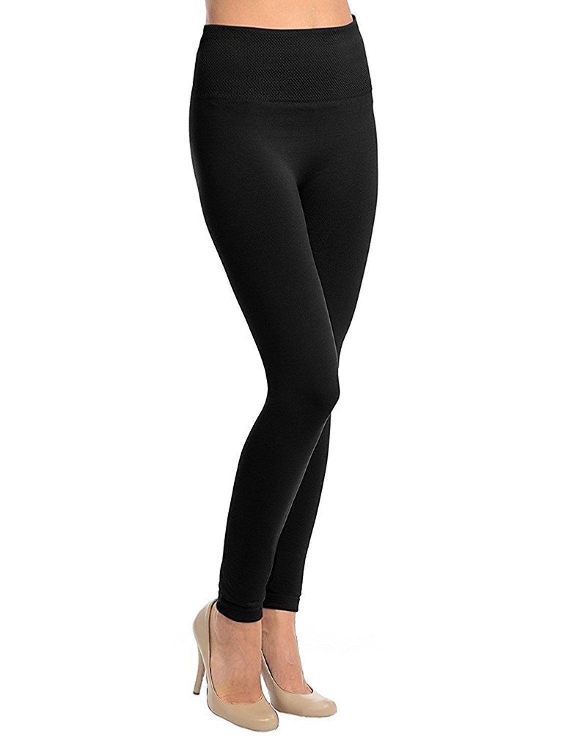 qraftink WOMEN ANKLE LENGHT LEGGING WITH SIDE POCKET FREE SIZE BLACK COLOR-picture-53