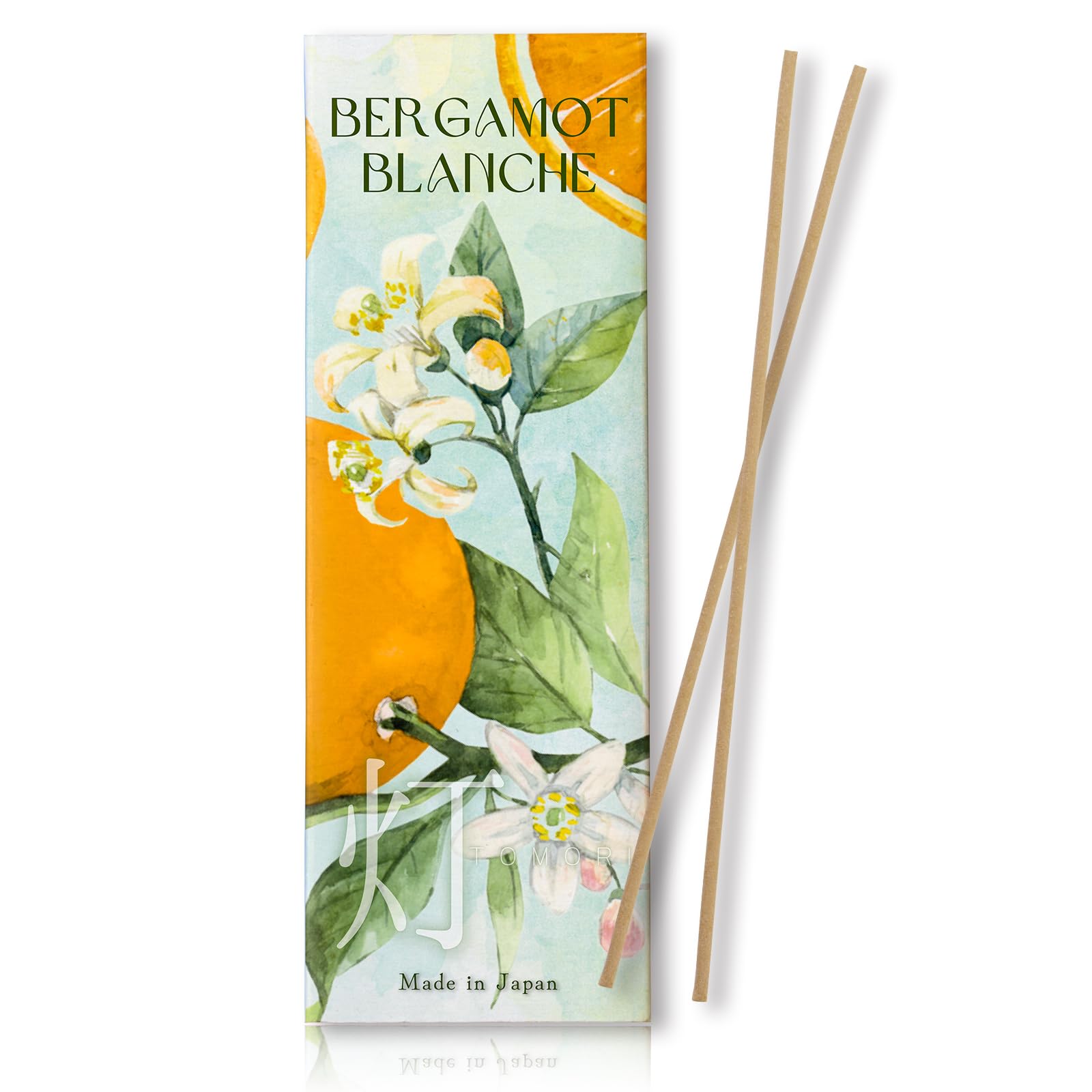 Bergamot Blanche Incense Sticks, 60-Pack