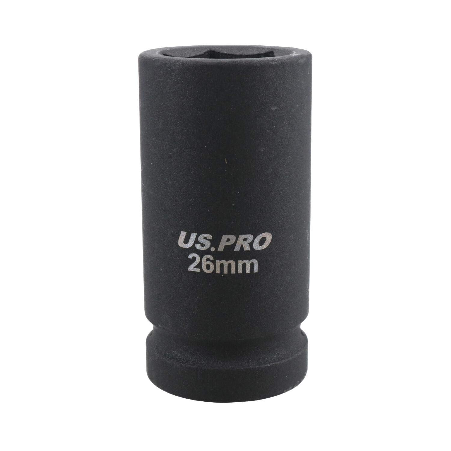 Ab Tools 26Mm Deep Impact Socket 3/4" Drive Single Hex 6 Point Chrome Vanadium Steel