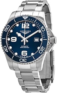 Longines - HYDROCONQUEST Bisel de cerámica 43MM azul dial reloj de buceo automático L37824966