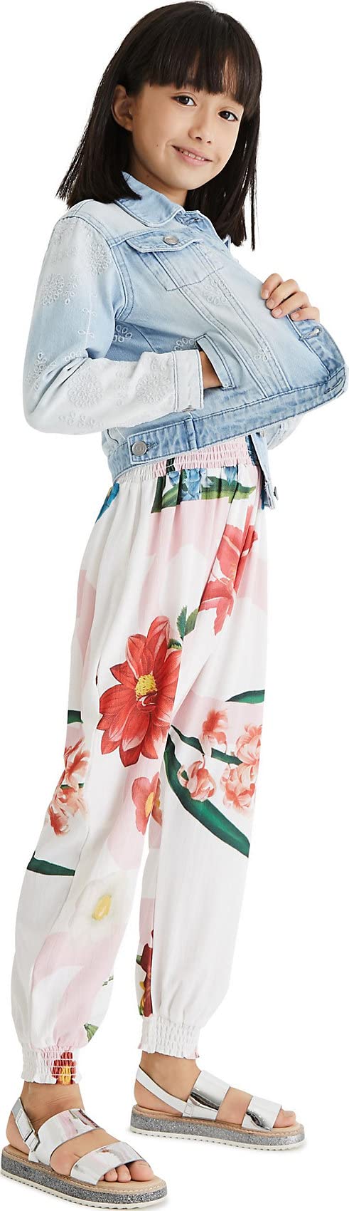 Desigual Chaq_iturra Chaqueta de Mezclilla para Niñas