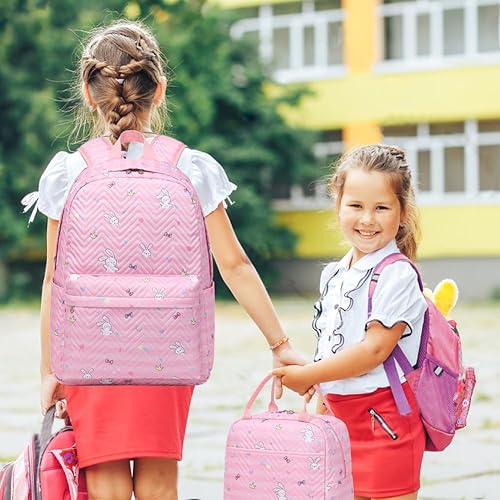 Miniatura 7 de Meisohua Mochila para niñas y escuelas primarias, mochila escolar para niños, bolsas escolares ligeras para niñas y niños