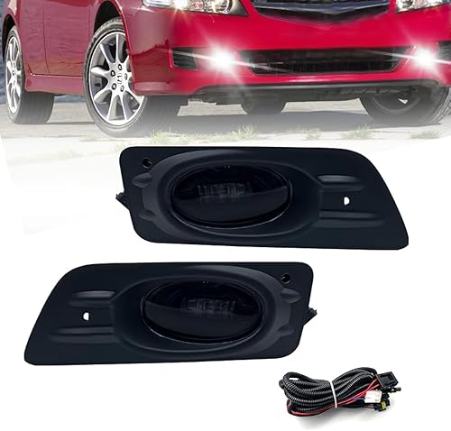 Miniatura 41 de Faros antiniebla compatibles con Nissan Altima 4DR Sedan 2007-2009 con arnés de cableado e interruptor 1999 2000 Civic,LED.,GMC LED amarillo