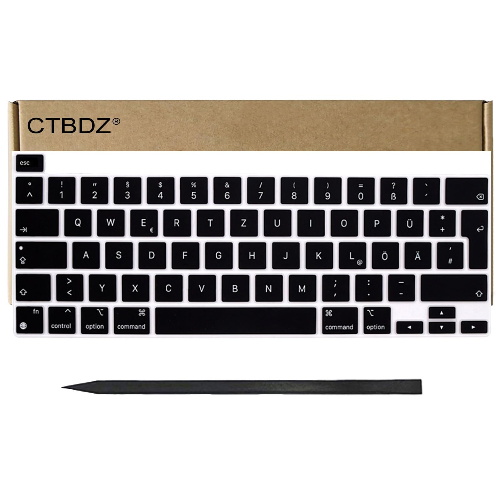 Teclas de repuesto para MacBook Pro 13" A2338 M1 2020 DE-Layout QWERTZ Keyboard