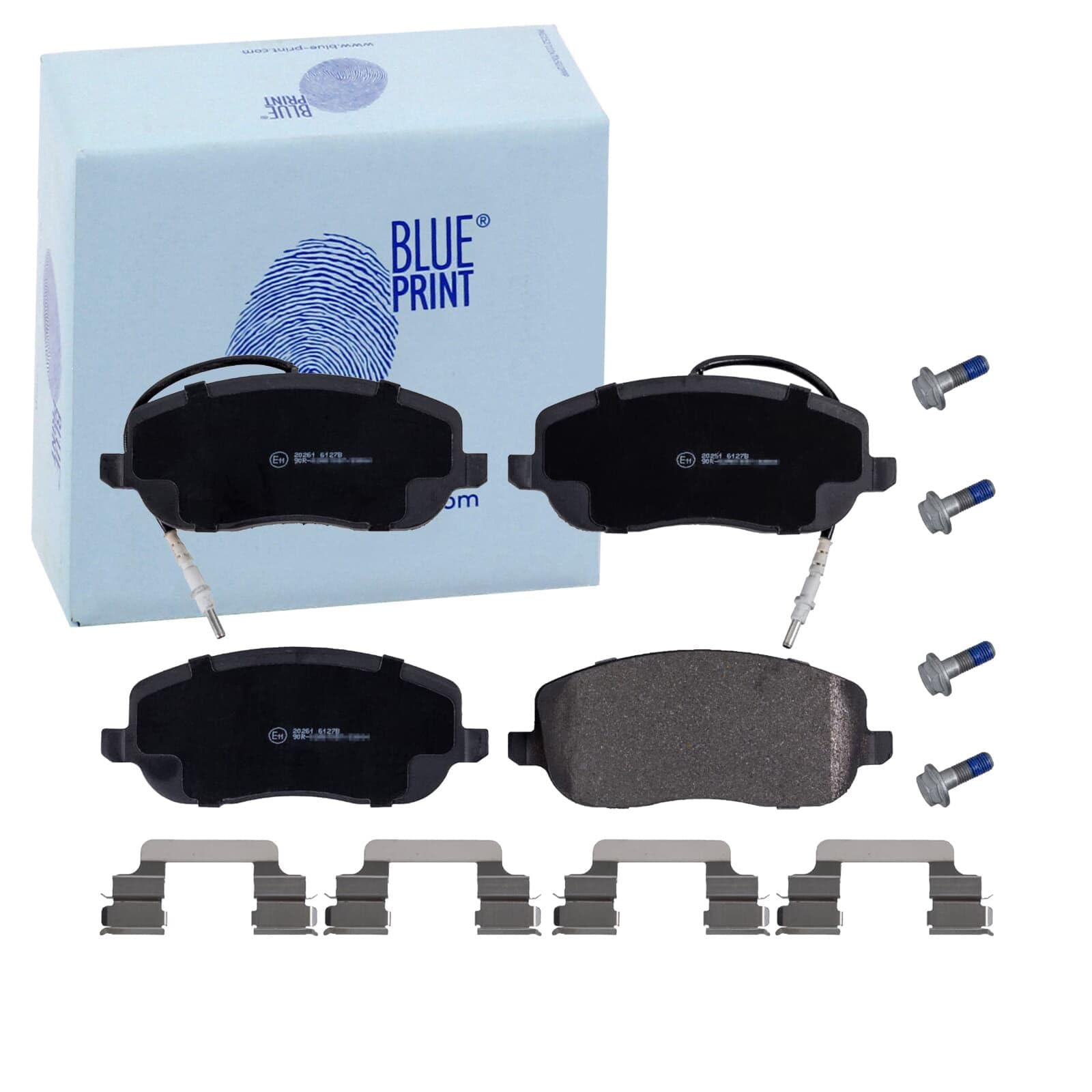 Front BLUE PRINT ADP154224 Brake Pad Set, disc brake for CITROËN,FIAT,LANCIA,PEU