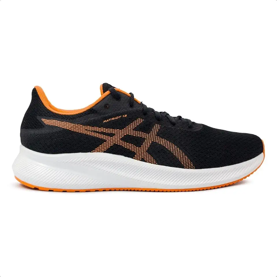 Tênis Asics Masculino Patriot 13 Corrida Deep Ocean/Glow Yellow 1011B485.405.40