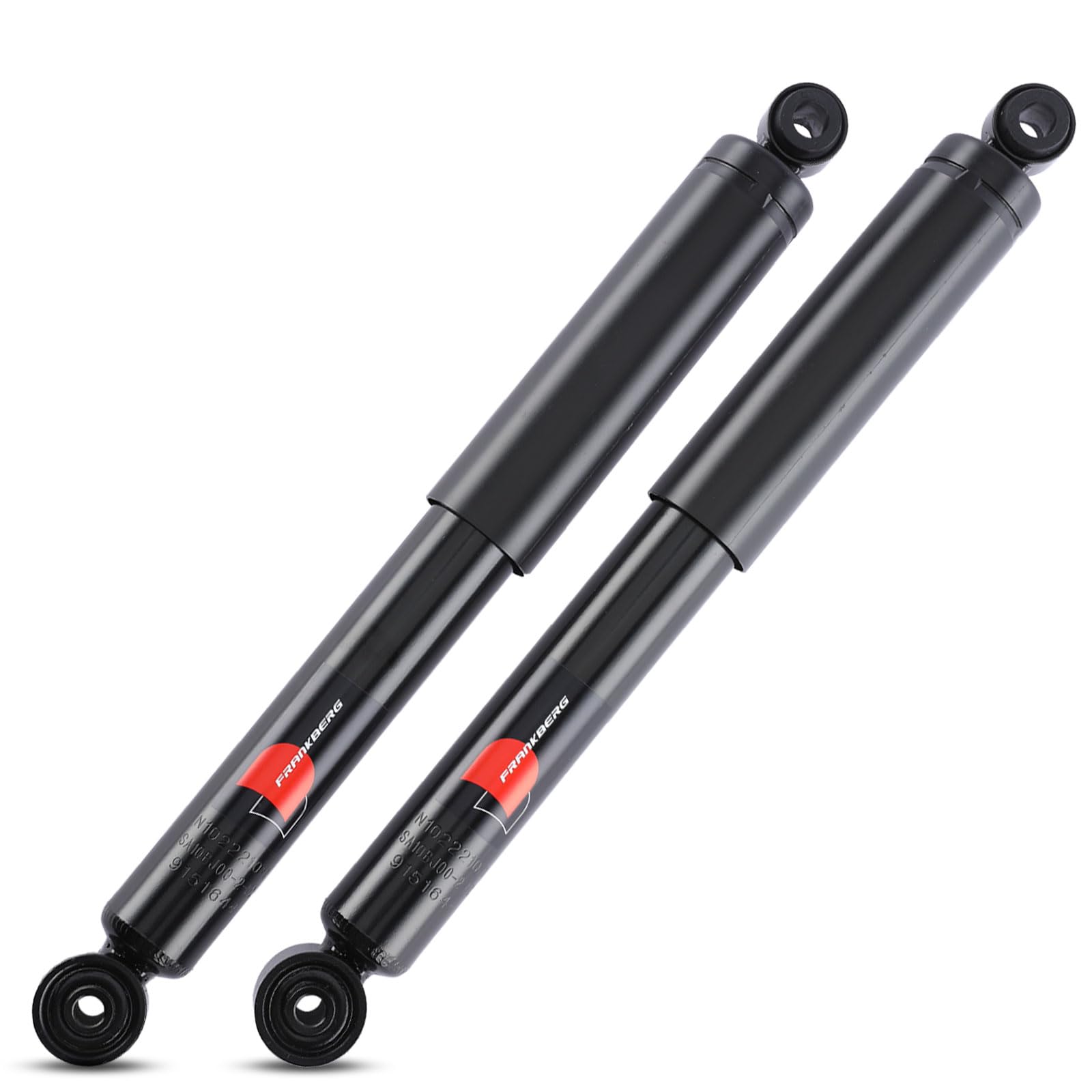 Frankberg 2 amortiguadores traseros izquierdos y derechos, presión de gas de 485 mm, compatible con NV200/Evalia Bus NV200 Kasten Replace# E6210BJ00A,E6210JX50C