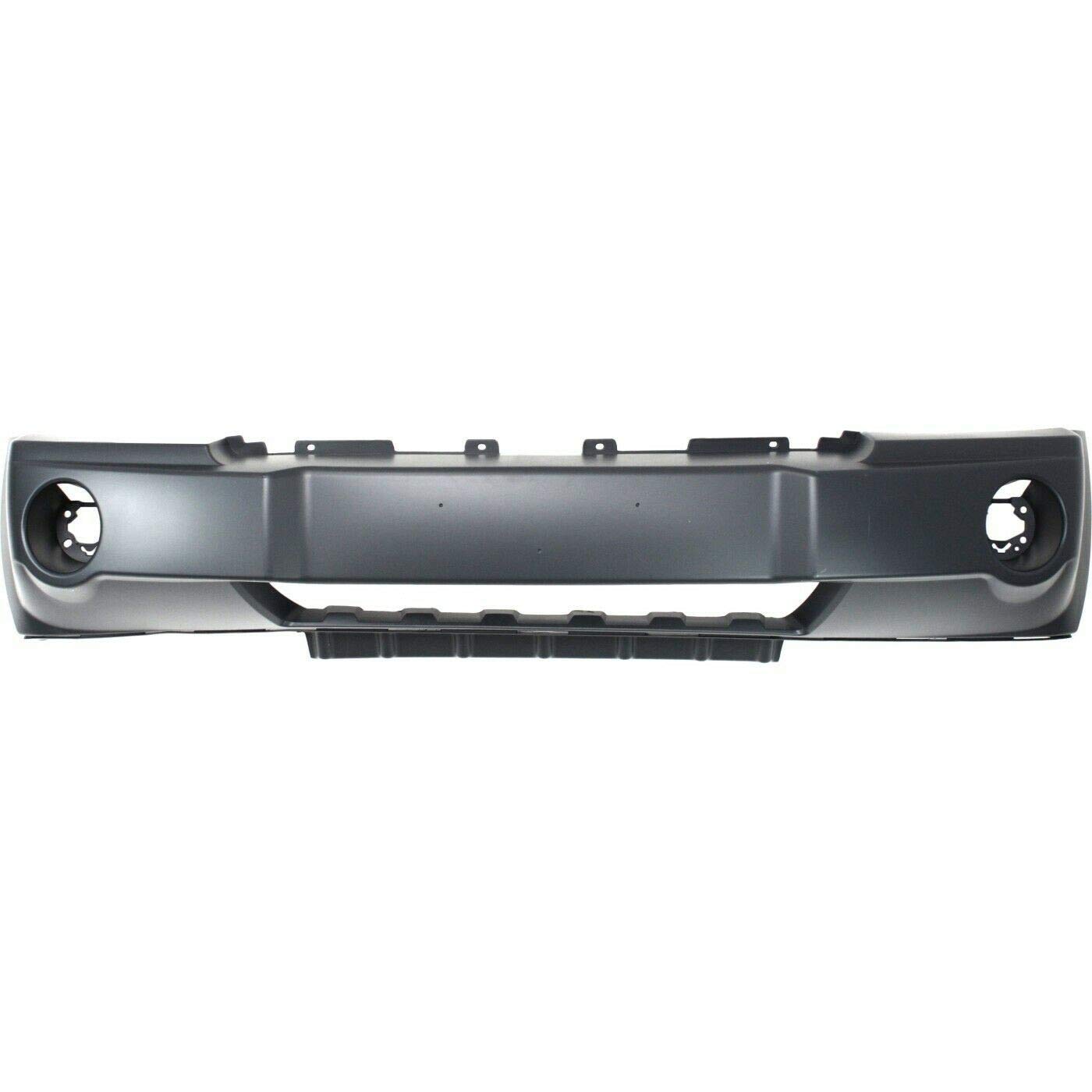 FitParts Compatible With Front Bumper Cover 2005-2007 Jeep Grand Cherokee Laredo Limited Premium Overland 05-07. New, Primed and Ready for Paint. With Fog Light Holes. CH1000451 5159130AA