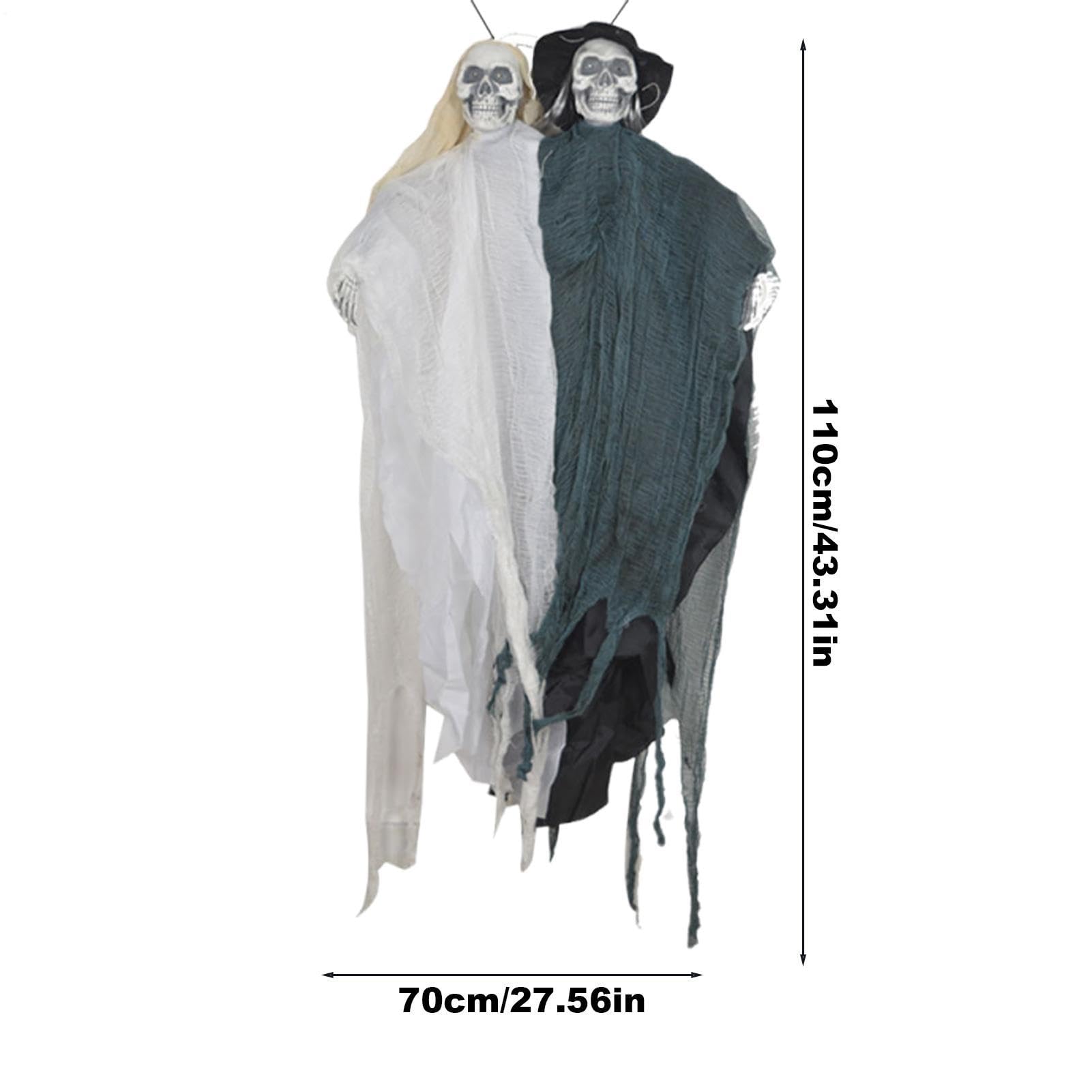 Halloween Dekoracje Szkieletowe Straszny szkielet panny młodej i pana | Dekoracje ogrodowe na Halloween Do Trawnika, Balkonu, Podwórka, Tarasu, Ganku, Ogrodu, Ogródka