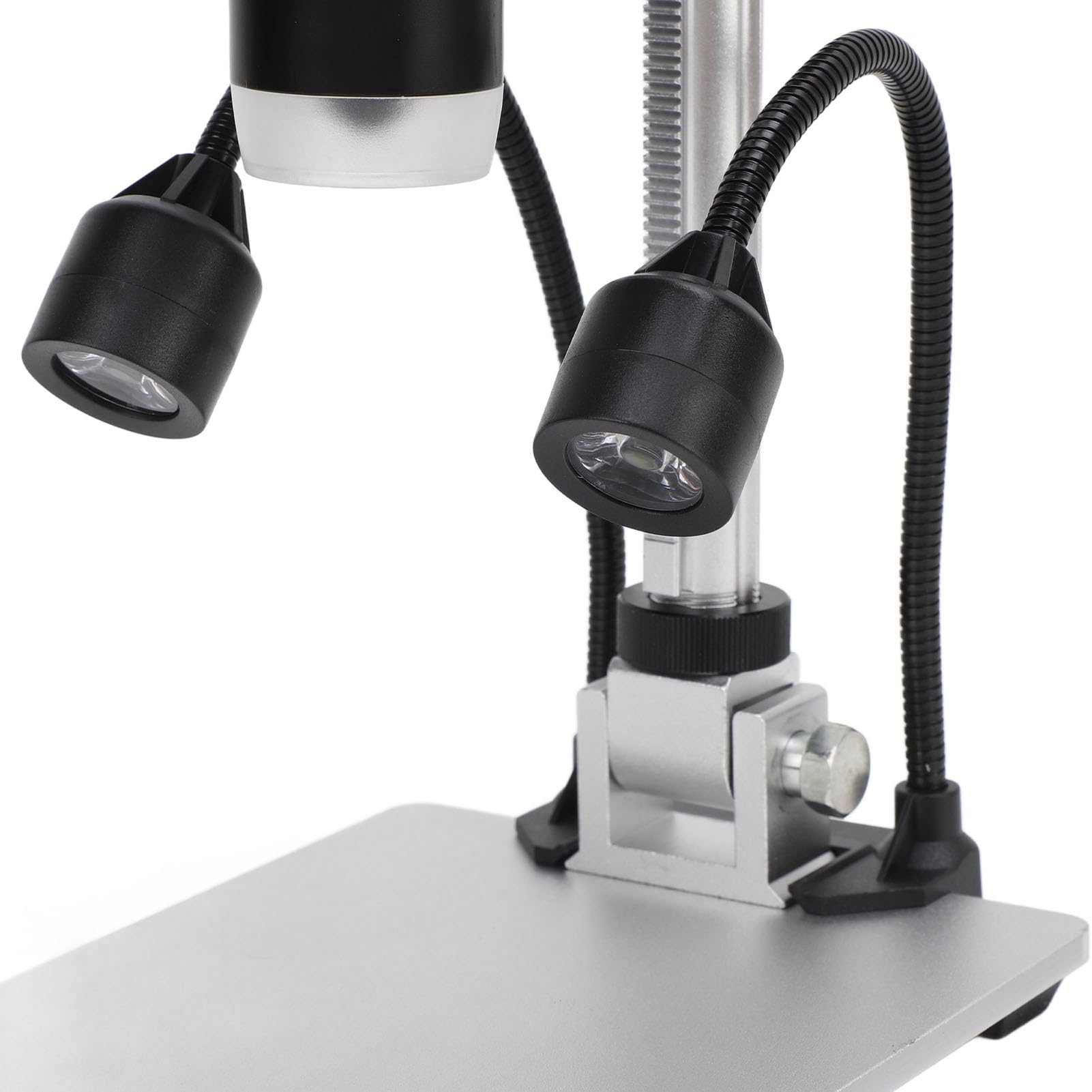 12MP Digitales Mikroskop mit 9 Zoll LCD 1600X Vergr erung 1080P HD Video USB Mikroskopkamera f r M nzen Pflanzen Gestein