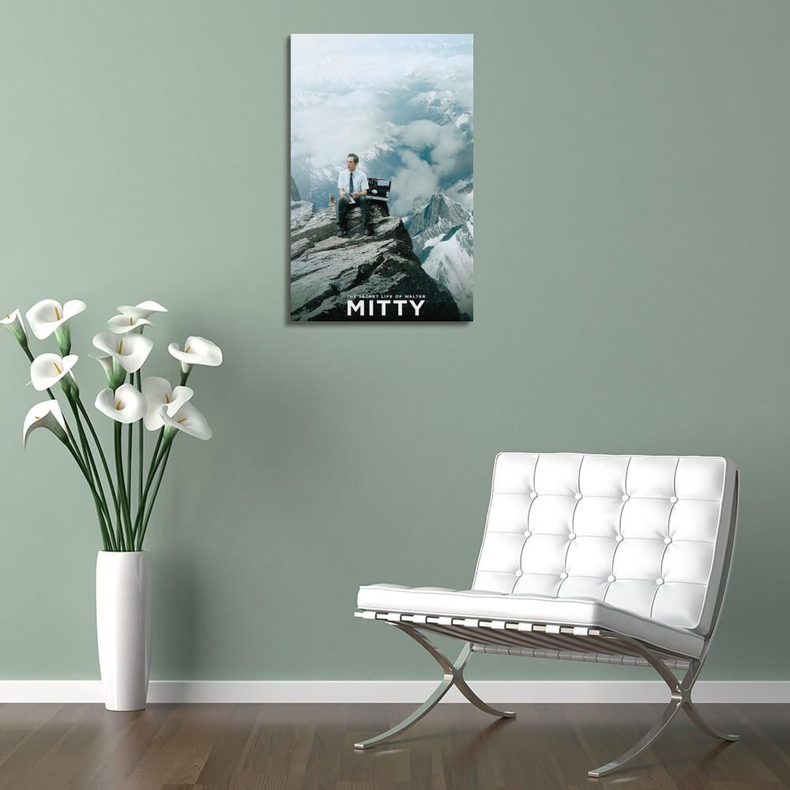 The Secret Life Of Walter Mitty Poster - Vintage Leinwand Druck 30x45cm