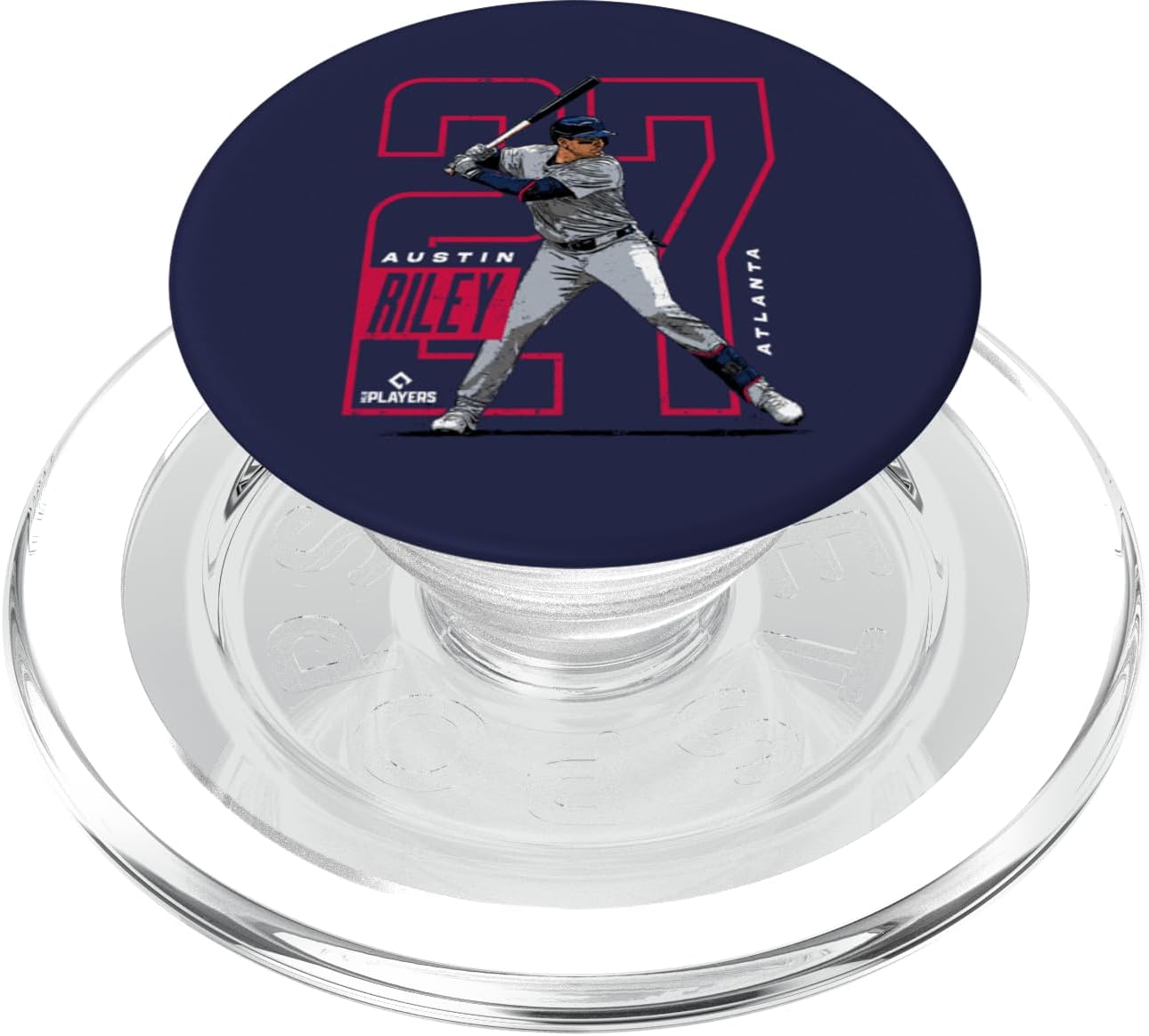 Austin Riley | Atlanta Baseball MLB Players | MLBRIL4046 PopSockets PopWallet for MagSafe