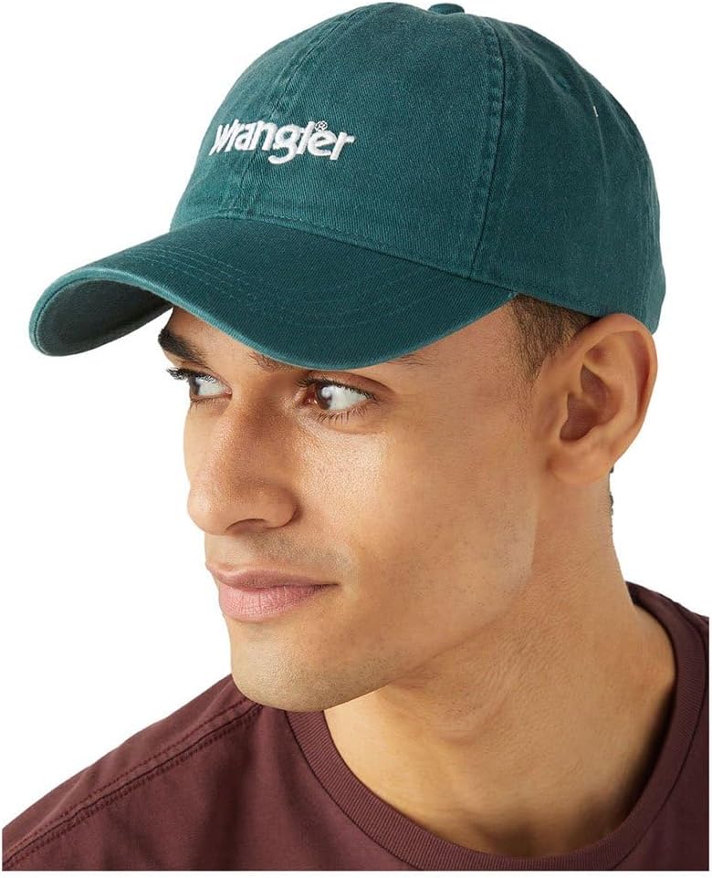 Wrangler Logo Cap – Cappellino Baseball Unisex In Cotone, Visiera Curva E Chiusura Regolabile - 2