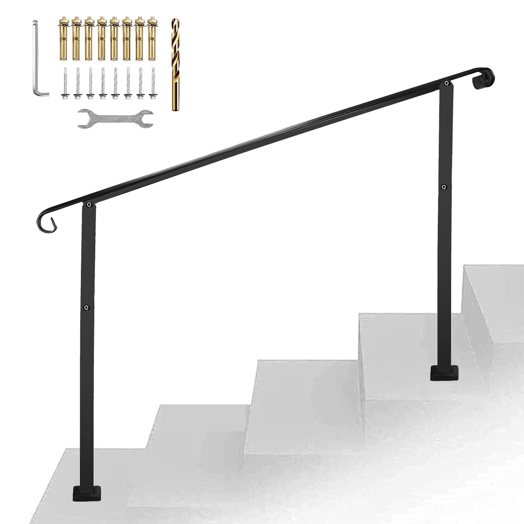 Buy Loyesm Classic Traditional Handrails for Indoor and Outdoor Steps ...