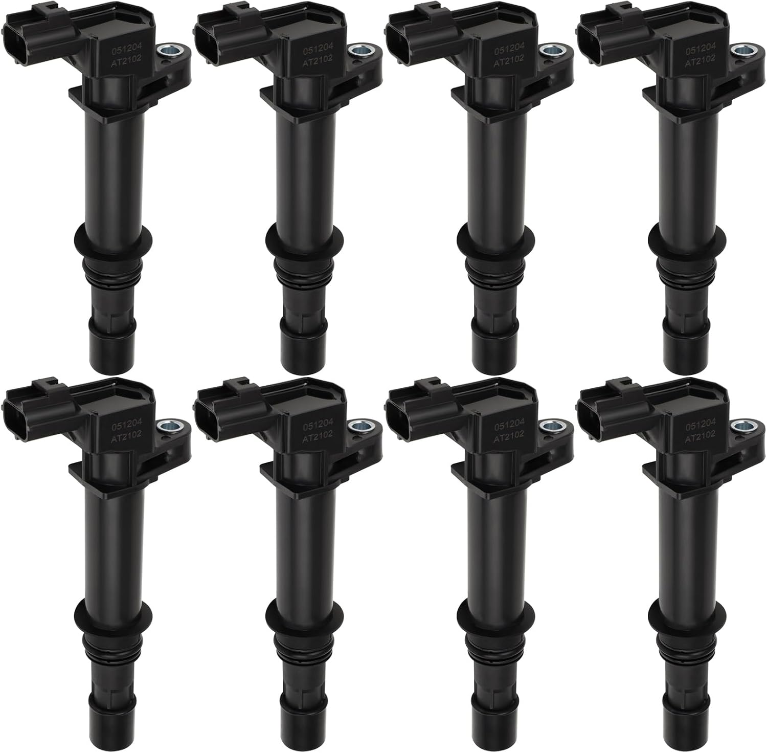 ROADFAR Ignition Coil Pack Set of 8 for Dodge Ram for Jeep for Mitsubishi for Dakota for Durango 1500 Commander Grand Cherokee Raider 4.7L V8 Replacement For UF399 UF297 UF270