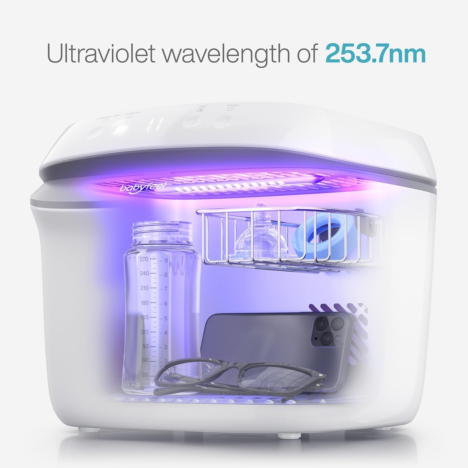 Amazon.com: UV Light Sanitizer, UV Box Sanitizer, Conveniently