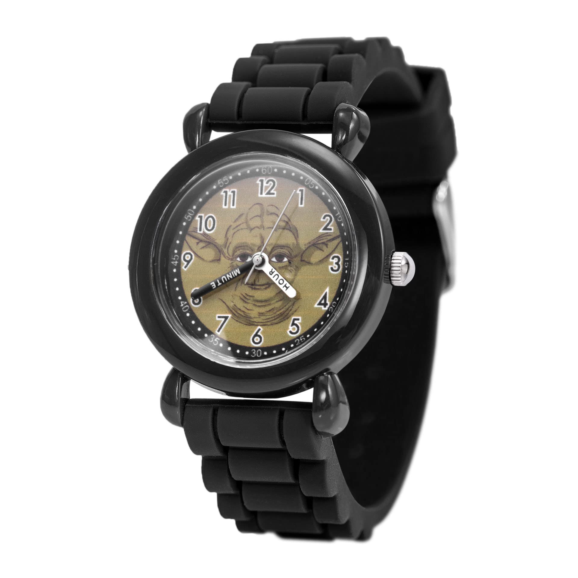 STAR WARS Kids' Plastic Time Teacher Analog Quartz Silicone Strap Watch