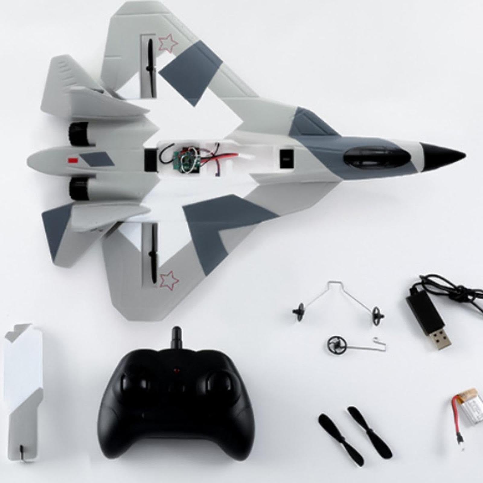 Avión RC Eléctrico, Regalo de Cumpleaños, Juguete de para Niños, Principiantes Y Adultos.