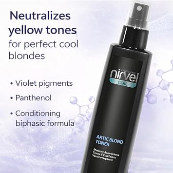 Nirvel care spray artic blond toner 250 ml