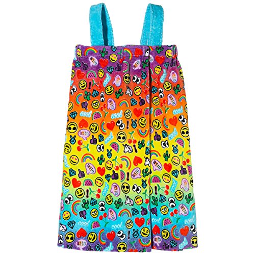 3C4G EmojiPatch Teens Shower Wrap-26 Length, M/L