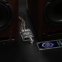 Vista 4 de Wuzhi Audio ZK-502L Placa Amplificador de Potencia Clase D Módulo AMP para Altavoz Inalámbrico DIY (ZK-502L)