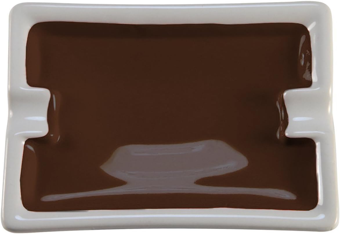 Blockx Transparent Mars Brown Giant Pan Watercolor in Real Ceramic Refillable Pan